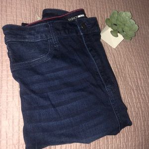 Fashion Nova “Aubrey” High Rose Distressed Jean